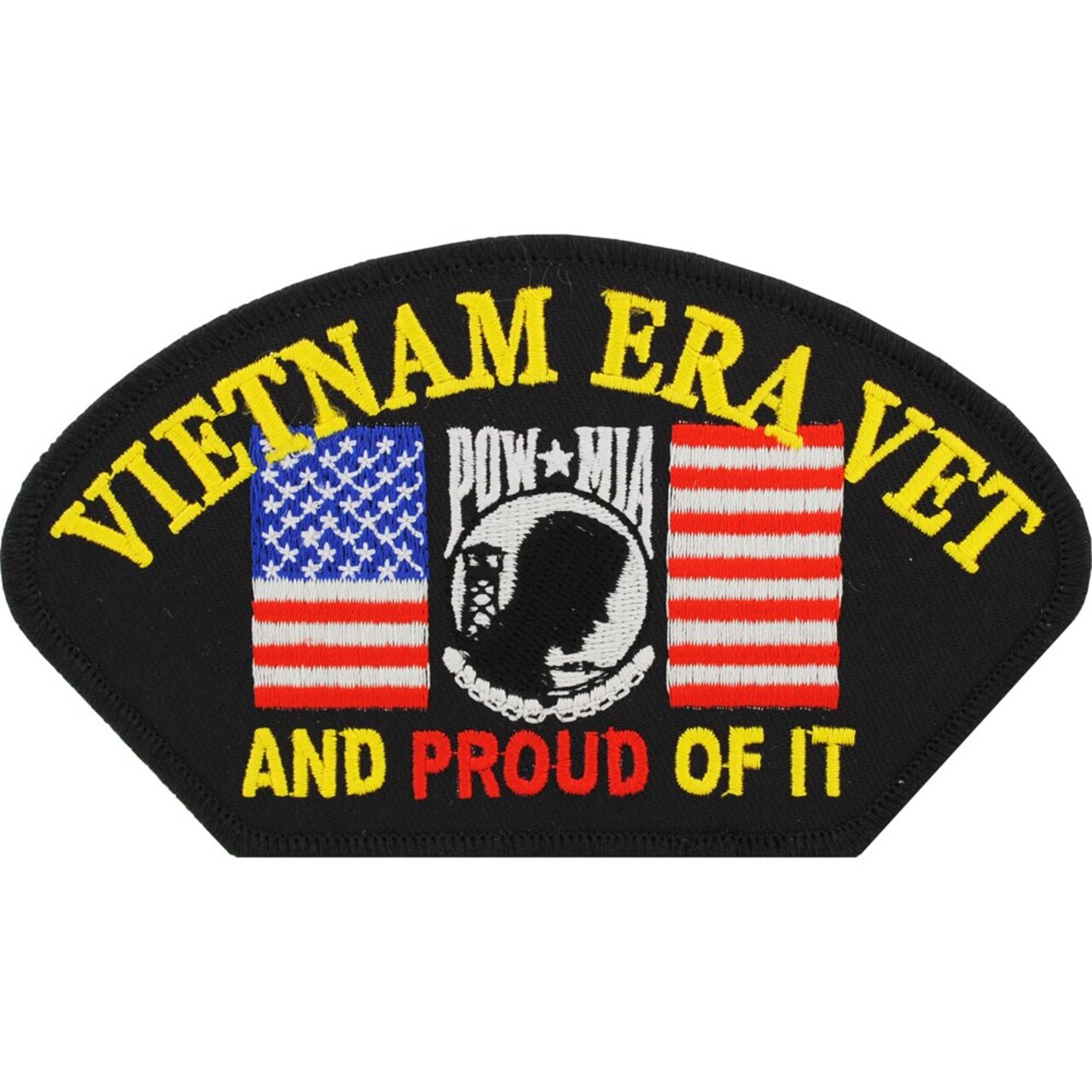 Eagle Emblems (Hat) Patch-Vietnam Era Veteran, Proud Of It (5-1/4"x3")